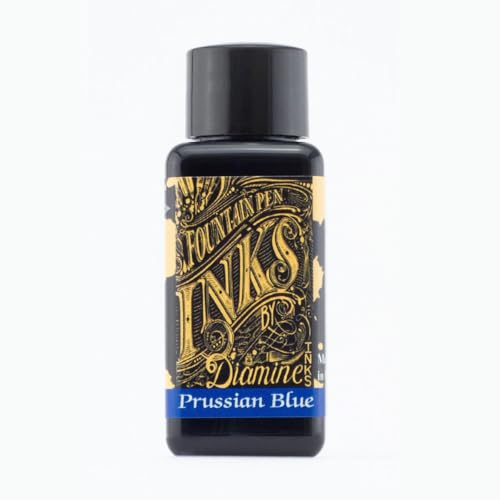 Diamine Prussian Blue Bottled Ink, 30ml
