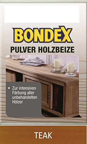 Bondex Pulver Holzbeize 5x 7,5g teak