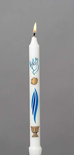 First Light Baptismal Candle (24 per case) Made in USA