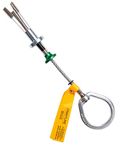 Frontline COB345KSV Reusable 5K Concrete Anchor Bolt with Swiveling D-Ring | ANSI, OSHA & EN Compliant | Built Tough, Rugged and Corrosion Resistant | OSHA & ANSI Compliant