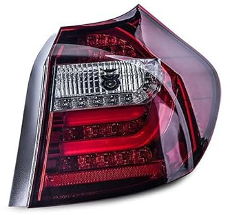 Fari Luci Posteriori Auto per BMW series1 E87 116i 118i 120i 130i 2004-2011,Faro Fanale Posteriore Rimorchio Luce di Direzione Luce di Terzo Stop Luce di Antinebbia,Right