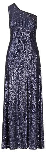APART Fashion one-shoulder-aftonklänning, Midnattblå, 40