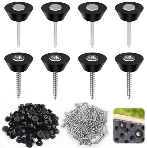 YFLeomry 120 clavos de sellado para banda corrugada 3,5 x 30 mm