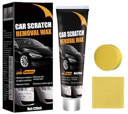 KOAHDE Removedor de Rayos para Vehículos,Reparador Arañazos Profundos Coche,120ml,Lackschutz,Polieren und Entfernen Von Spuren,Reinigung und Entfernen Von Schleifmitteln