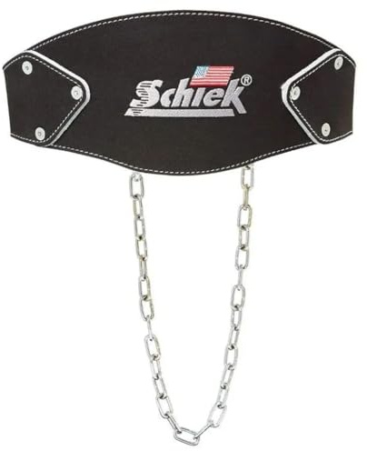 Schiek Sports, Inc. 7 Dip Belt in Black Amara