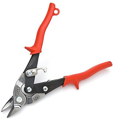 Wiss Metalmaster Bulldog Snips Red Grips - Wiss 186-M5R