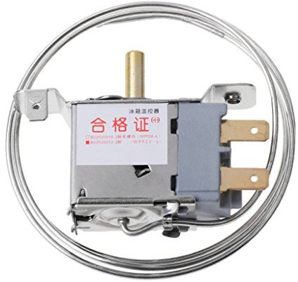 Ocobudbxw regulador de temperatura nuevo WPF22-L 2Pin frigorífico Termostato hogar metal