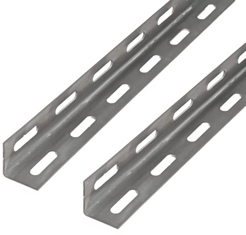 Alberts 423919 Lot de 2 profilés d'angle galvanisés à chaud 1000 x 27 x 27 mm
