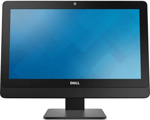 DELL OptiPlex 3030 AIO: Generalüberholter Desktop-PC mit i5 4590S 3 GHz, 8 GB, SSD 256 GB, WiFi, Webcam, Win 10 Pro, 20-Zoll-Monitor - Zertifizierte Effizienz (generalüberholt)