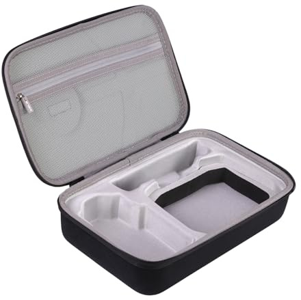 JSVER Borsa Portatile per DJI Mini 4 Pro/Mini 3, Custodia Fly More Combo e Accessori RC-Nero