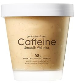 Scrub Corpo Rigenerante Alla Caffeina - Esfoliante Naturale per Corpo, Mani, Piedi E Viso - Con Caffeina per Cellulite, Acne, Rughe E Pelle Morta - 220g