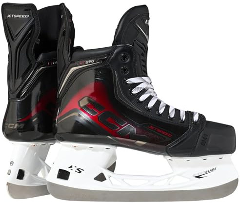 CCM JetSpeed FT890 Senior Ishockey skridskor, svart, 8.5 = EU 44, Passform: Regular