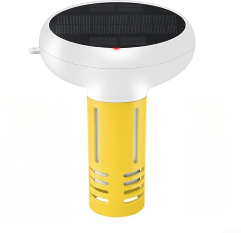 PureBowlic Monitor 7 in 1 della qualità dell'acqua della piscina per app, tester digitale per pH, salinità, ORP, CL, conducibilità e temperatura, dati reali per l'accesso alle piscine di acqua salata