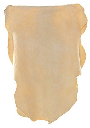 Riverlake Autopolierleder, natürliches Chamois, Fensterleder, echtes Hirschleder, Tuch zum Waschen/Trocknen von Autos, supersaugfähig, erhältlich in 3 Größen