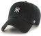 '47 Brand Clean Up Base Runner Strapback Cap NY Yankees B-BSRNR17GWS-BK Schwarz, Size:OneSize