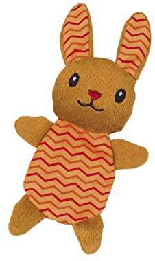 Nobby Plüsch Hase mit Catnip, orange 17 cm, 1 Stück