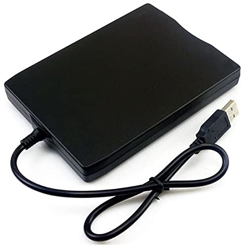 Dciustfhe USB Portable Diskette Drive 1.44Mb 3.5 Inch 12 Mbps USB External Portable Floppy Disk Drive Diskette FDD for Laptop