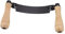 Fdit Draw Shave Knife, HRC 30 Herramienta Manual de Descortezado para Carpintería de Acero de Tungsteno con de Madera para Muebles de Madera (10 Pulgadas)