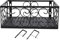 Blumentopfhalter Balkon, Dekoratives Regal aus Verdicktem Eisen Regal für Terrassengeländer mit Halterungen, Eisen Hängenden Regal Korb für Außen Garten Balkon Zaun Patio(Suitable for 6.5cm Railing)