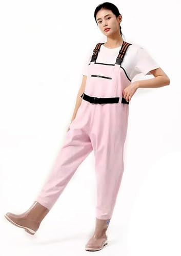 BALAMLB Pantalones De Pesca con Botas, Vadeadores Botas, Badeadores De Pesca, Tallas Múltiples De La Ropa De Los Deportes Acuáticos De La Prenda Impermeable De La Pesca Que Vadea C,37