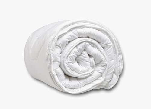 Dream Zone Nature Clean Series hotellkvalitet 4 säsonger täcke | 140 x 200 cm, antiallergiskt täcke två delar – 3 i 1 täcke - komfort och andningsförmåga – enkeltäcke (extra stor enkel)