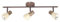 Brilliant Luca Deckenstrahler altkupfer/champagner 35816/56