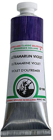 Old Holland Ölfarbe – Klassische Farben 40 MLS – 164 Künstlerfarben B199 Ultramarine Violet