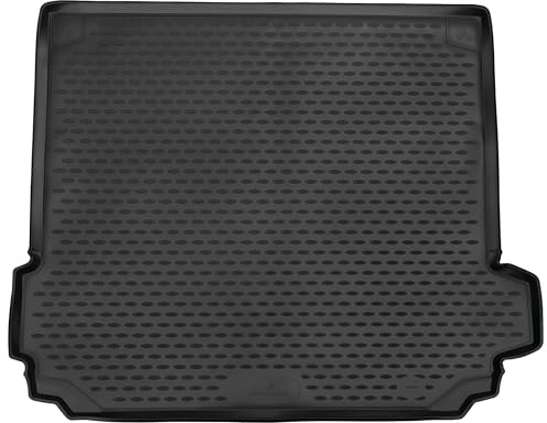 WALSER XTR Kofferraumwanne für BMW X5 (G05) 2018-Heute, 100% passgenaue Antirutschmatte Auto, Gummimatte Auto, Kofferraum Schutzmatte, Anti Rutsch Matte Gummi, Auto Gummimatten