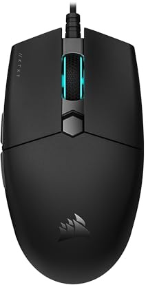 Corsair KATAR PRO XT Wired Ultra-Light FPS Gaming Mouse – 18,000 DPI – Symmetric Shape – Quickstrike Buttons – iCUE Compatible – PC, Mac, PS5, PS4, Xbox – Black
