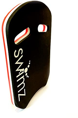 Swimz Senior Club Kickboard - Black/Red/White