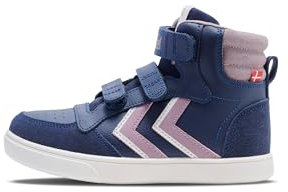 HUMMEL Stadil PRO JR Sneaker, Black IRIS/Quail, 29 EU