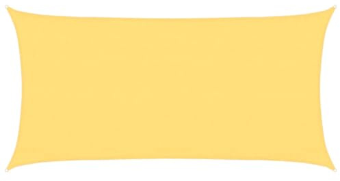 vidaXL Sonnensegel 160 g/m² Beige 3x6 m HDPE