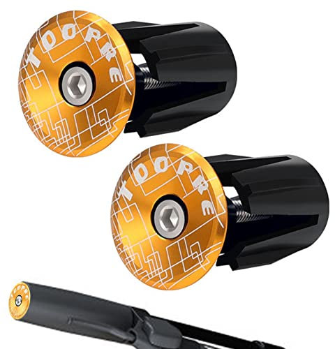 Fahrrad-Lenker-Endstopfen - Verstellbare Lenker-Fahrradstangenenden - Lenkerendstopfen Lenkerendkappen Aluminium-Lenkerendstopfen Für -Mountainbike