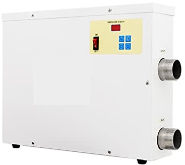 Poolvärmare, 5,5 kW-15KW Pool Pool Electric Heater Constant Temperatur Swimming Heater SPA Badtunna badkar uppvärmning justerbar temperatur(PHS-5.5)