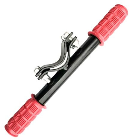 Yuemeuy Poignée de Siège Arrière de Vélo,Accoudoir de Siège Arrière de Cyclisme - Compatible Guidon Diamètre 2,5-3,2 cm Randonnée Vélo Route Extérieur