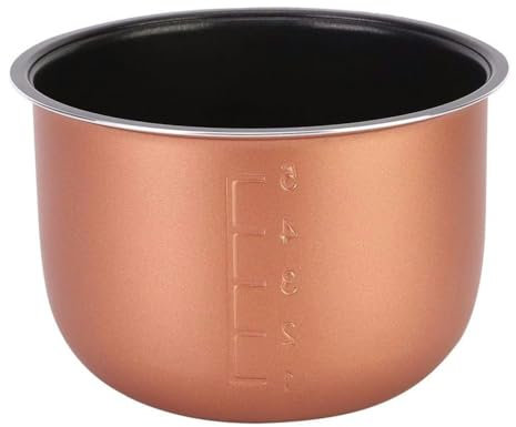 VIFER Inner Cooking Pot 15.8cm Non-stick Rice Cooker Inner Pot Liner Container Replacement Accessories for 1.5L 1.6L Rice Cooker