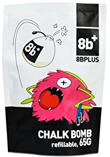 8B+ 8BPLUS High Purity Magnesium Carbonate in a refilable Chalk Sock. 100% Pure MGCO3 Magnesiumbeutel, Mehrfarbig (Mehrfarbig), Einheitsgröße