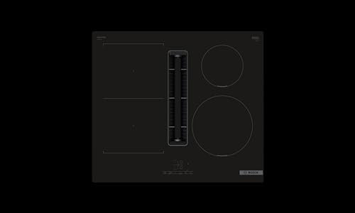 Bosch PVS611B16E, Série 4, Plaque induction aspirante, 4 feux, Noir