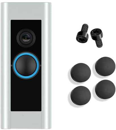 Türklingelknopf Ersatz, Doorbell Pro Tasten Ersatzset, Runder Türklingelknopf, mit 4 Knöpfen / 2 Schrauben, Reparatur Von Geteilten, Rissigen, Kaputten Knöpfen, Ring Türklingelzubehör