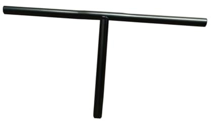 FashionCha Manillar de Bicicleta Plegable en T, Accesorio de Manillar de Bicicleta Plegable, Negro, Resistente, Ancho de 20,5 Pulgadas, Ligero, de Repuesto de