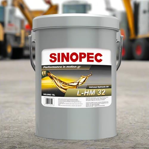 L-HM 32 Antiwear Hydraulic Oil, ISO VG 32, 18L Pail, Sinopec
