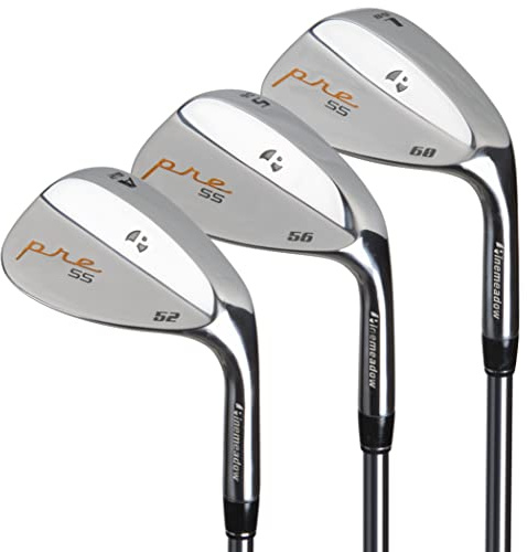Pinemeadow Pre 3 Wedge Pack (Right-Handed, Steel, Regular, 52/56/60-Degrees)