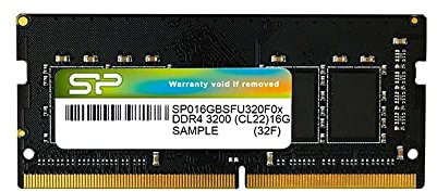 Memoria RAM Silicon Power SP016GBSFU320X02 DDR4 3200 MHz CL22 16 GB