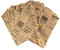 100 Hojas Papel Antigrasa, Papel Alimentario, Papel de Horno Reutilizable, para Sándwiches, Papas Fritas, Hamburguesas, Pasteles
