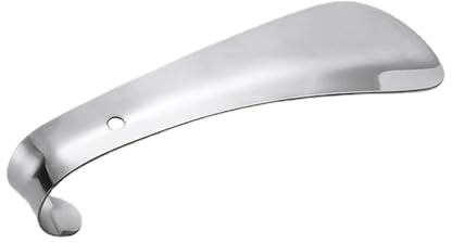 Skodon i metall: 4 cm skorskor för män, långa, rostfritt stålskor | stövlar i rostfritt stål, reseskor, med horn, hjälp för H