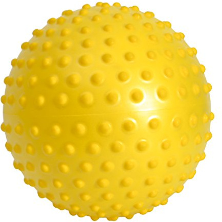 Sensy-Ball Igelball Massageball Reflexzonen Massage Selbstmassage 28 cm GELB
