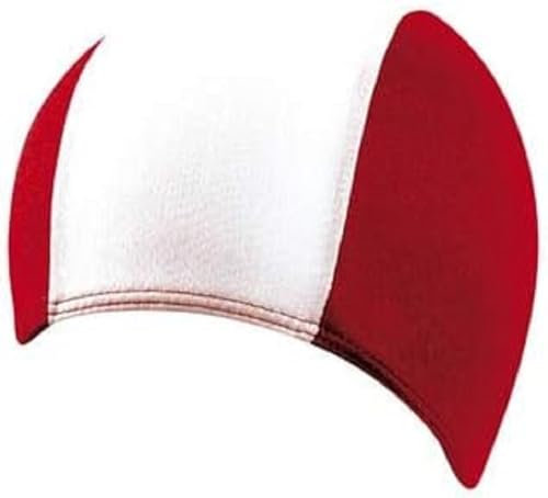 Beco Beco Beermann GmbH & Co. KG Herren Schwimmhauben, Lange Form Kappe, rot/Weiß, One Size