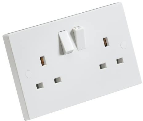 Knightsbridge SN9000 2G DP Switched Socket, 13 A