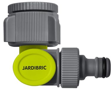 Jardibric - Nez de Robinet Coudé Articulé 90° 26x34 20x27 - Raccord Arrosage Robinet Orientable