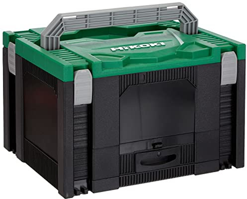 HiKOKI HSC Koffersystem 40030037 (100tlg. Zubehör, Grün, Schwarz), 295x395x250 mm